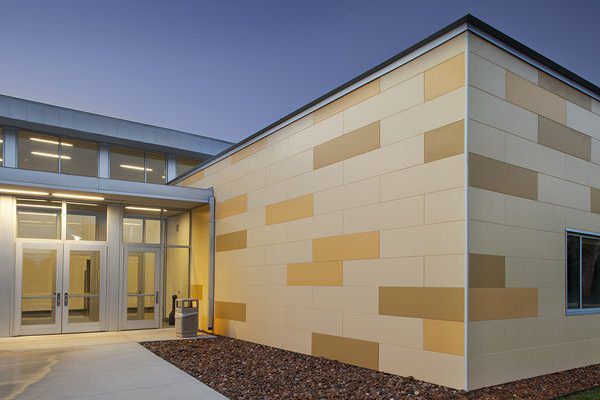 Fiber cement facade cladding فایبر سمنت برد